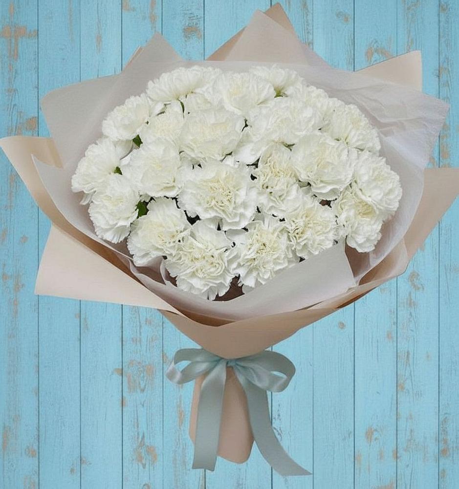 Букет цветов из: Гвоздики в Юхнове