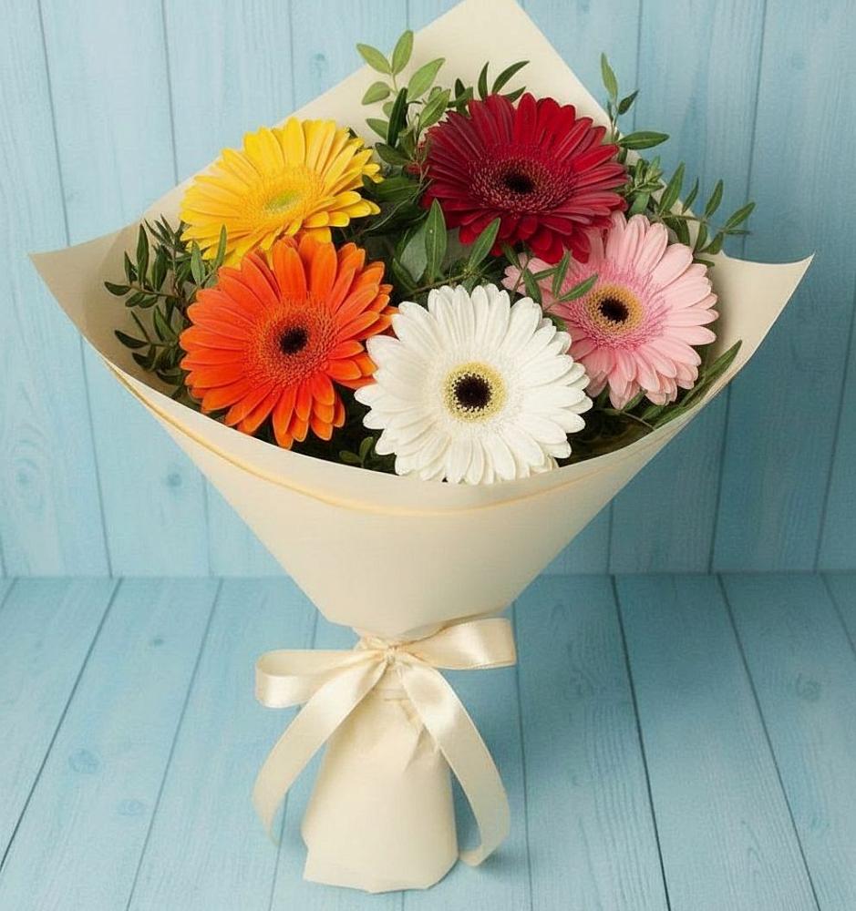 Букет цветов из: Герберы в Юхнове