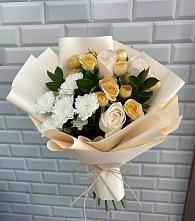 Букет цветов из:  Розы и Хризантемы в Юхнове