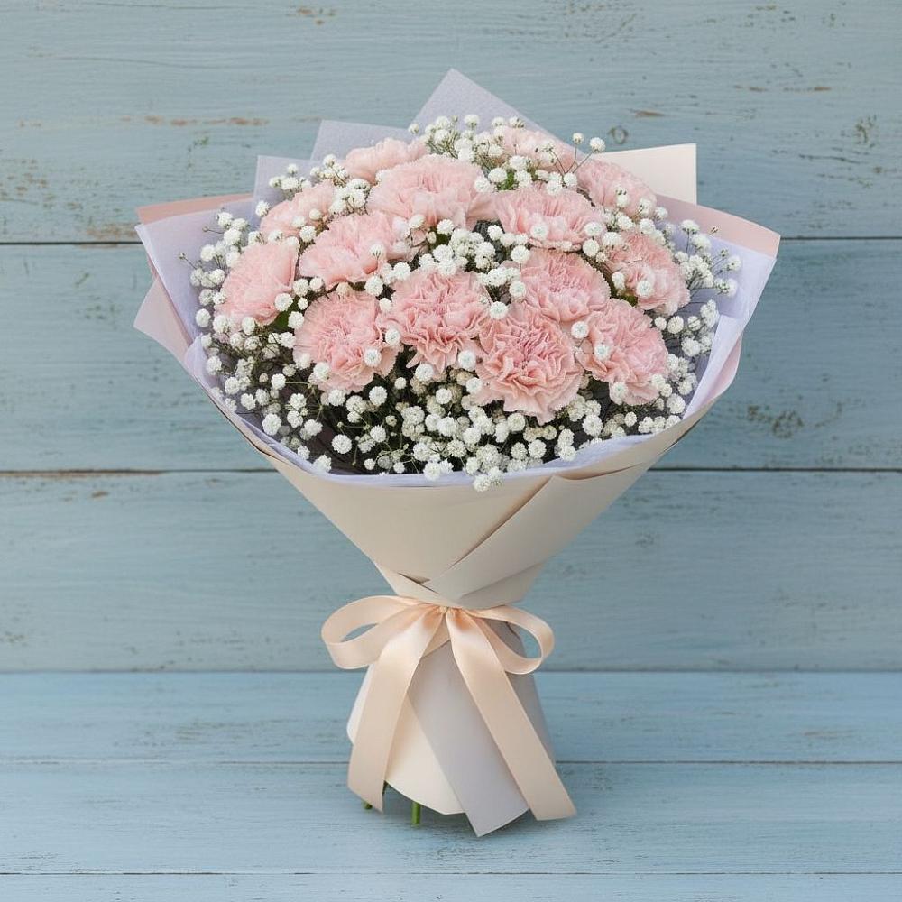 Букет цветов из: Гвоздики в Юхнове