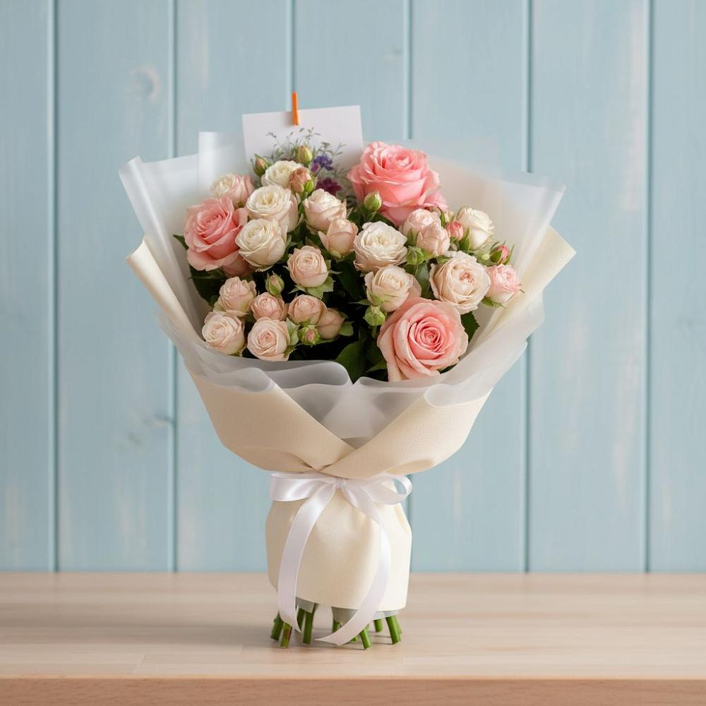 Букет цветов из: Розы в Юхнове