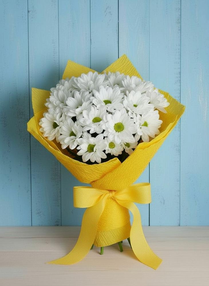 Букет цветов из: Хризантемы в Юхнове