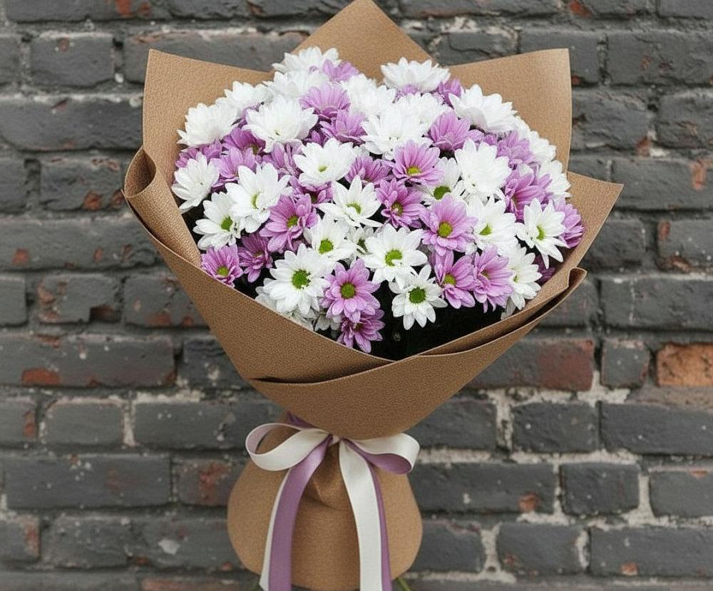 Букет цветов из: Хризантемы в Юхнове