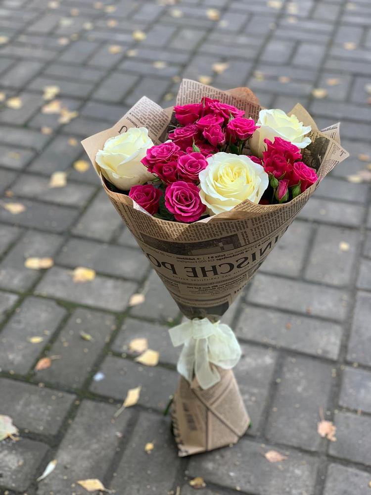 Букет цветов из: Розы в Юхнове